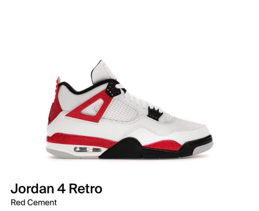 4 Retro Red Cement