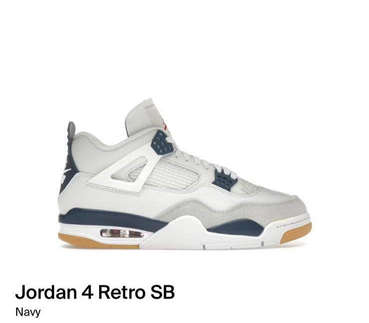 4 Retro SB Navy