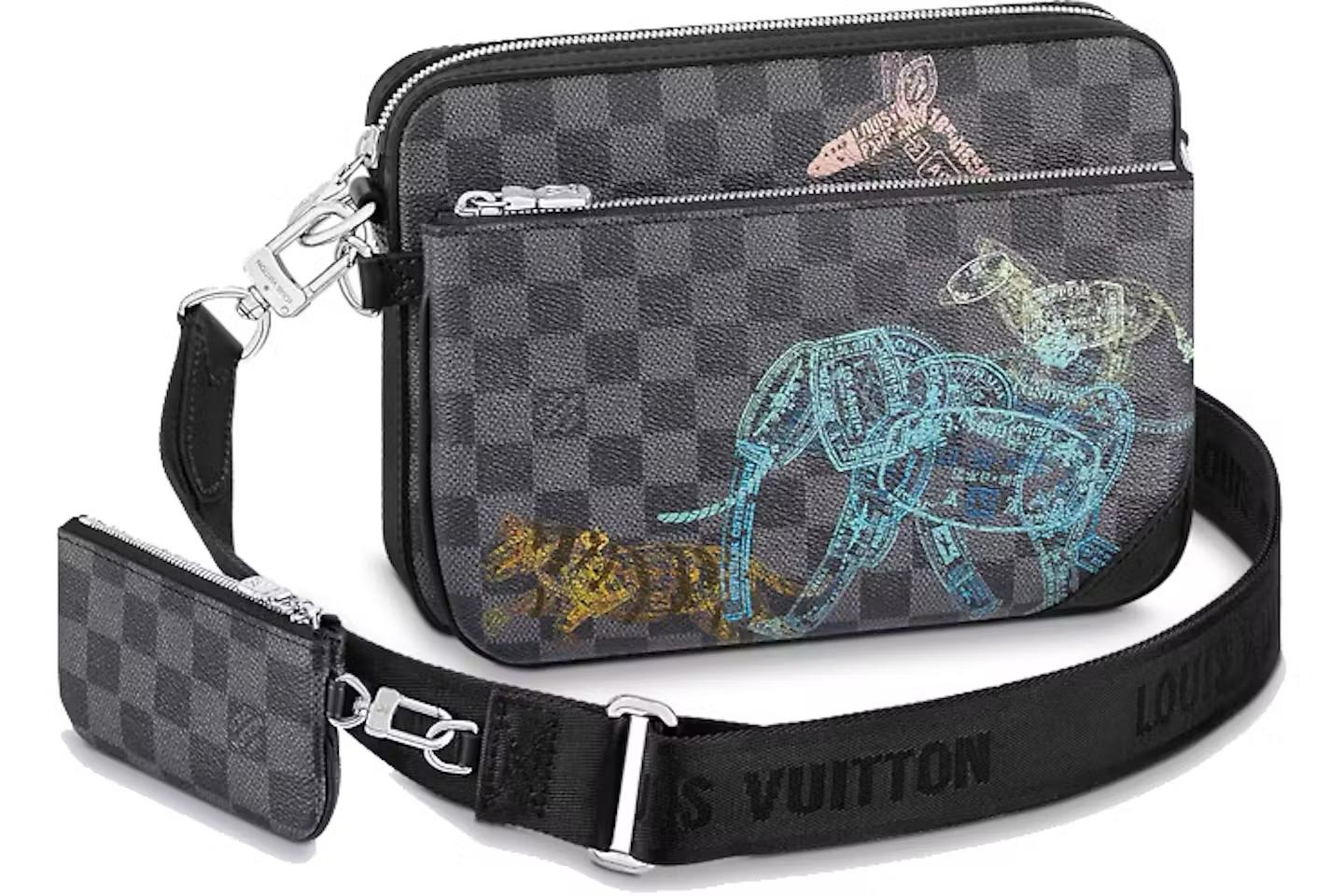 Trio Black w/ Pattern